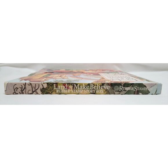 Vintage 1994 Rubber Stampede Land Of Make Believe Rubber Stamp Story Box - READ - Picture 6 of 8